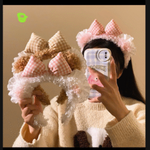 Cài nơ tai mèo cute